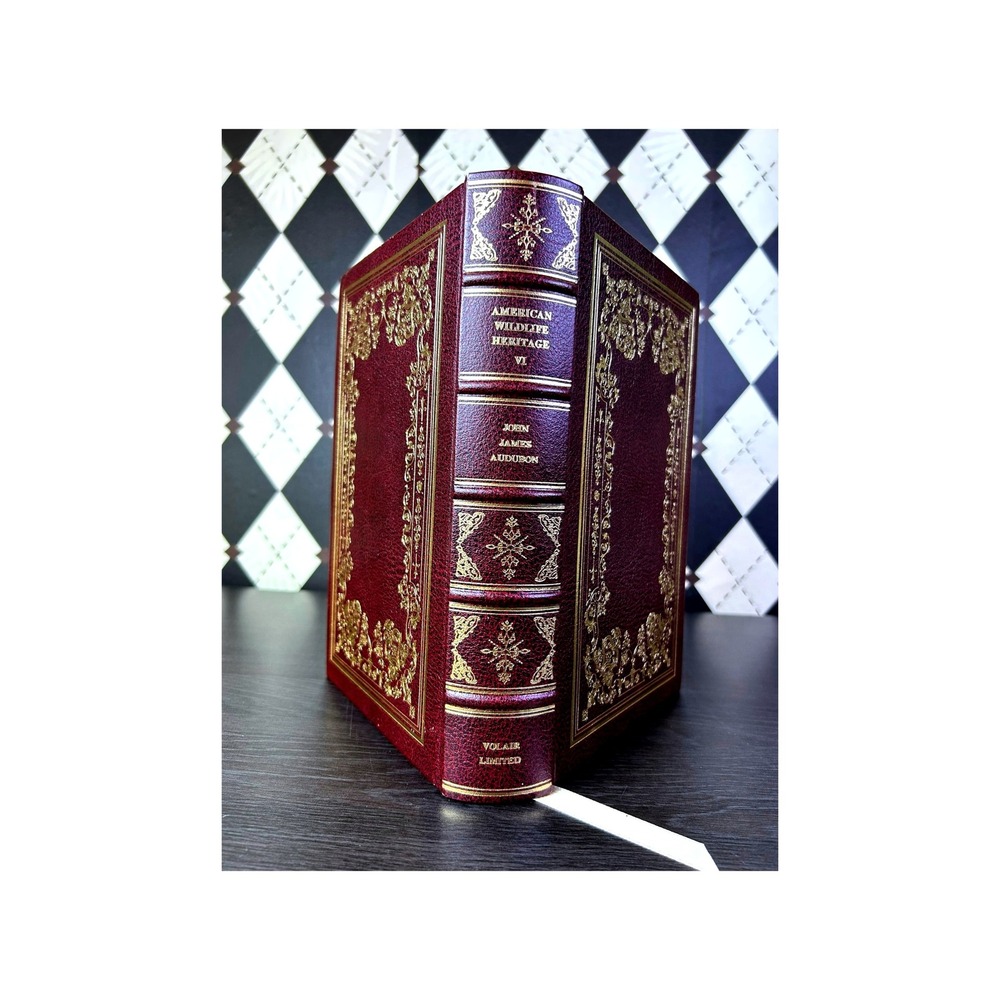 First Edition Audubon 1978 American Wildlife Heritage Vol VI  Leather Book